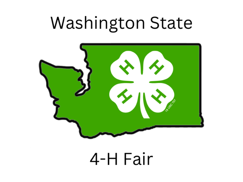 Logo for 2026 Washington State 4-H Fair