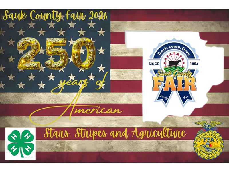 Logo for 2026 Sauk County Junior Fair